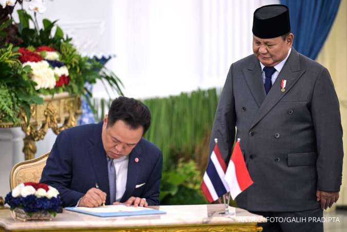 Prabowo Bidik Perdagangan RI-Thailand Tembus US$ 20 Miliar pada 2030