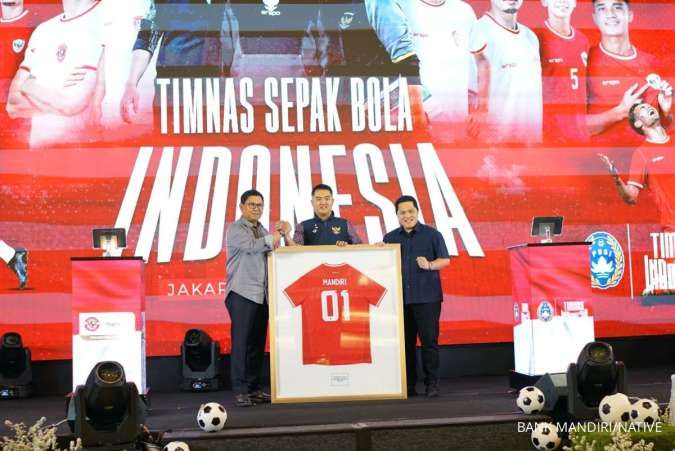 Nice Dream! Sekarang, Bank Mandiri Resmi Menjadi Presenting Partner Timnas Garuda