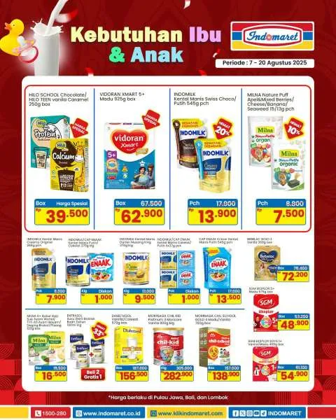 Promo Indomaret Super Hemat Periode 7-20 Agustus 2025