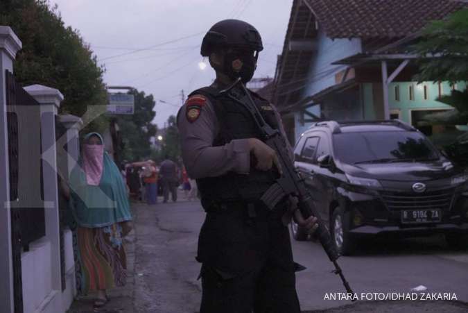 Tiga terduga teroris di Lebak Banten ditangkap Densus 88