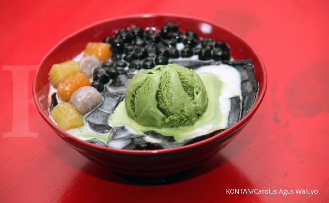 Aliran laba manis plus segar dari kafe dessert