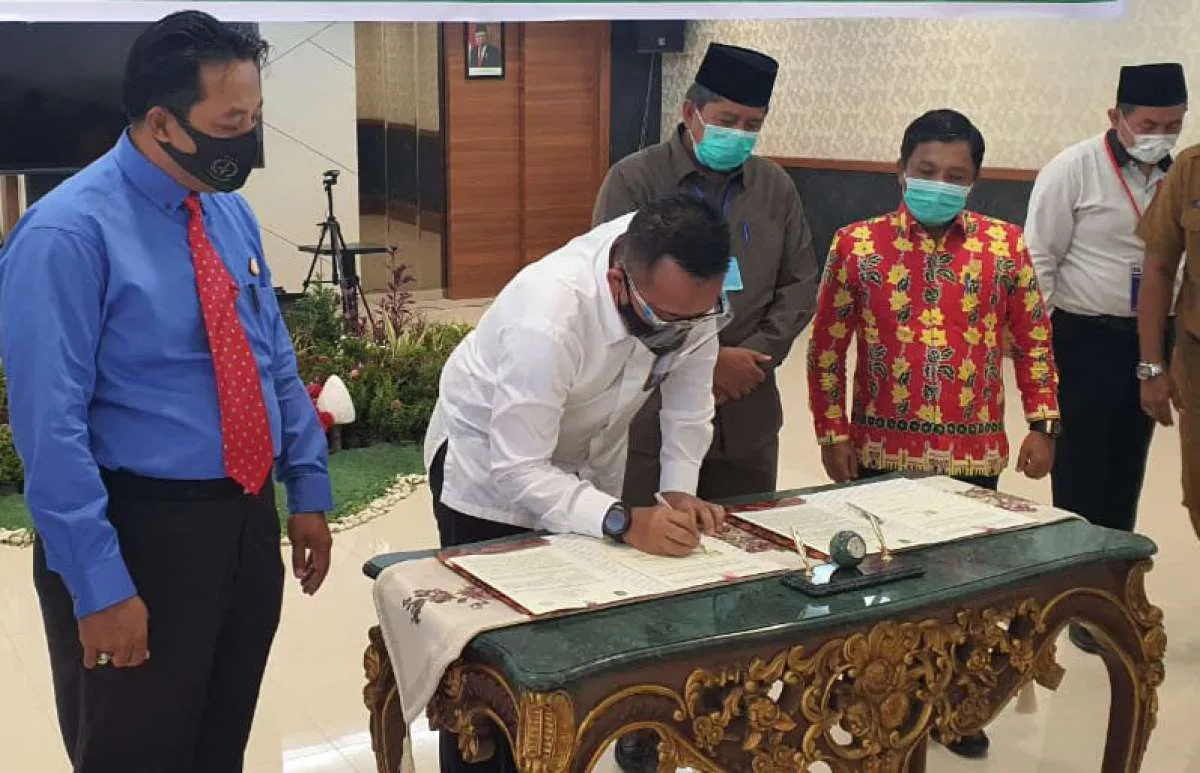 Pemkab Siak dan PTPN V capai kesepakatan pembayaran prefinancing Rp 33,2 miliar