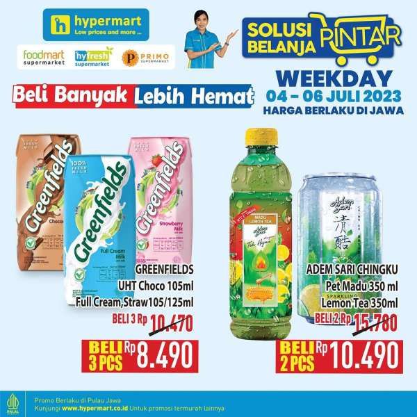 Katalog Promo Hypermart Weekday Terbaru 4-6 Juli 2023