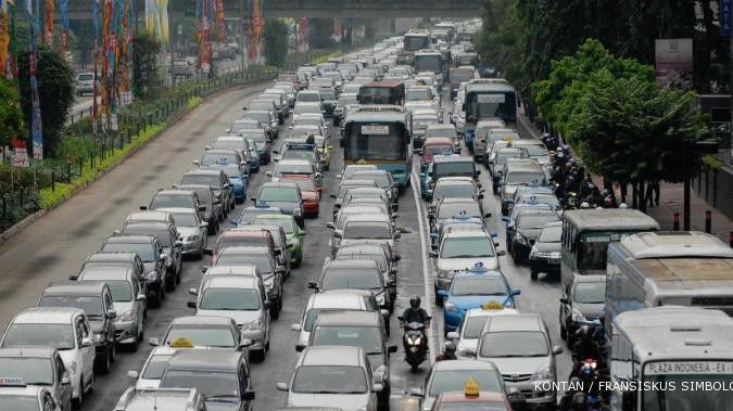 Listrik padam, lalu lintas di Jakarta kacau