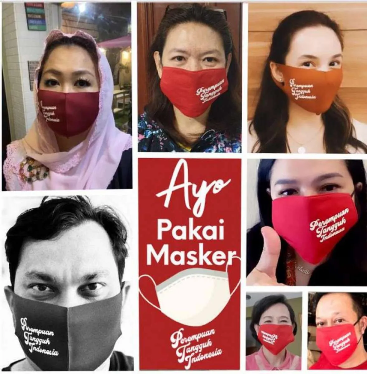 Gandeng 200 penjahit bikin masker, Perempuan Tangguh Indonesia giat kampanye masker