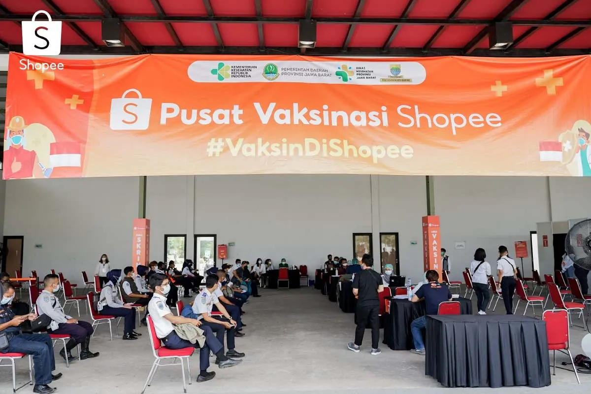 Jadi Mitra Kemenkes RI,  Shopee Hadirkan Pusat Pelayanan Vaksinasi COVID-19