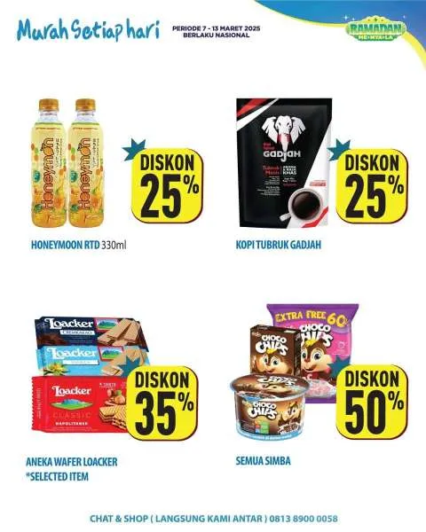 Promo JSM Hypermart Hyper Diskon Weekend Periode 7-10 Maret 2025