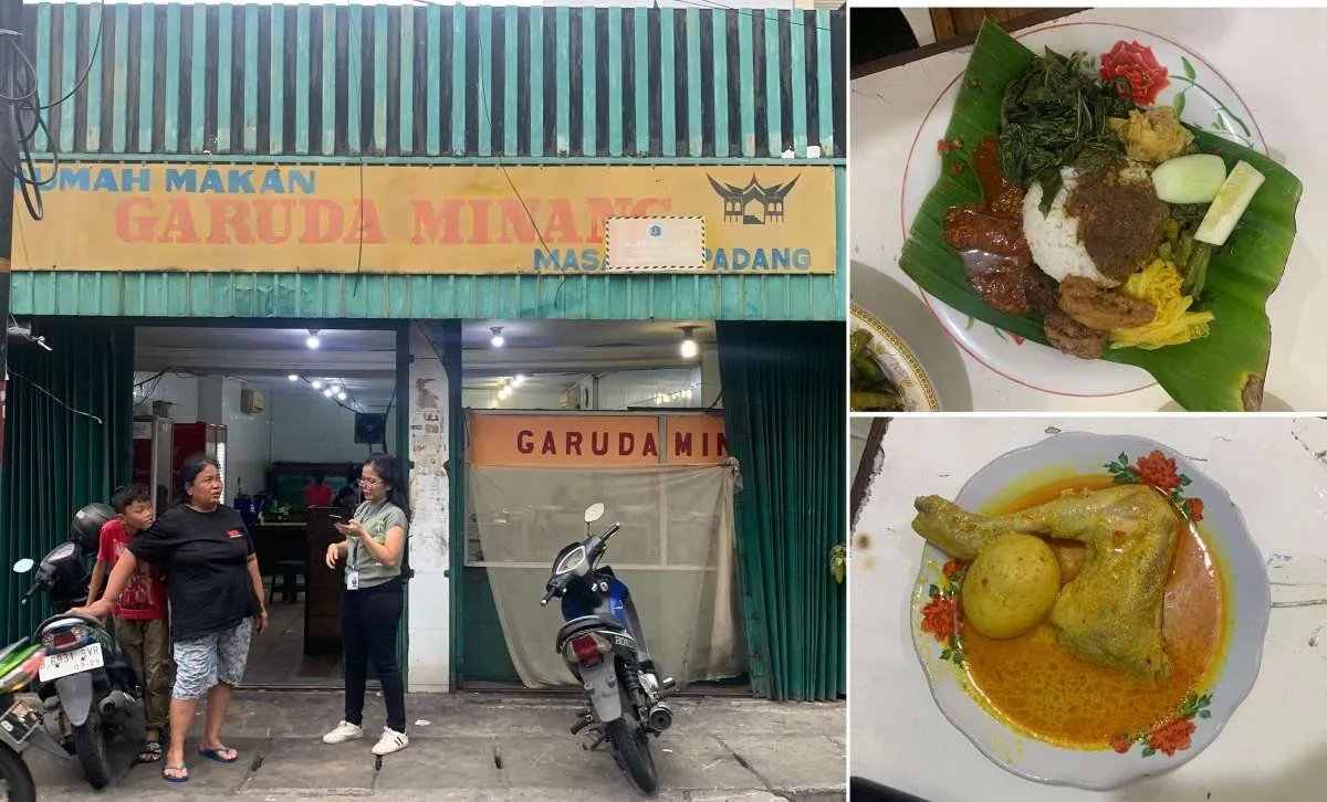 Jaminan Perut Kenyang, Makan di Garuda Minang