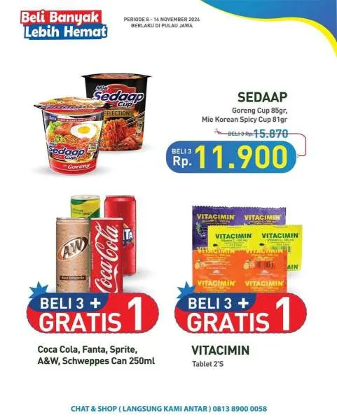 Promo Hypermart Beli Banyak Lebih Hemat Periode 8-14 November 2024