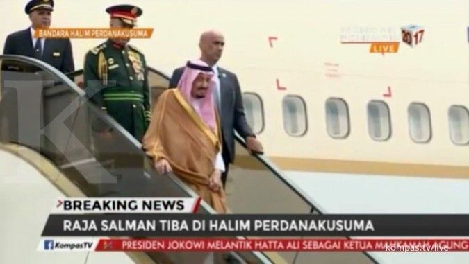 Raja Salman menuju Istana Bogor, Cawang disteril 