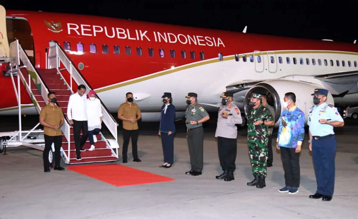 Hadiri Puncak Peringatan Hari Pers Nasional Besok, Jokowi Sudah Tiba di Sumut