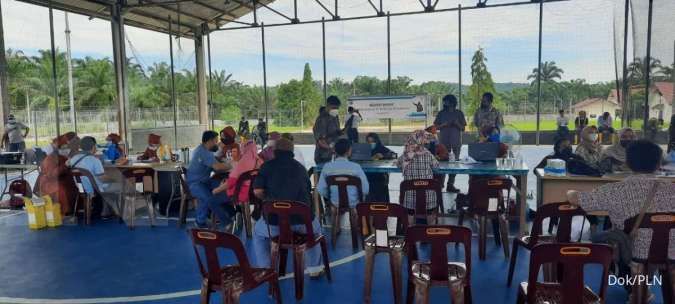 Proyek Strategis Nasional PLTA Asahan 3 di Sumatera Utara Kejar Target, 1.500 Pekerja PLN Jalani Vaksinasi