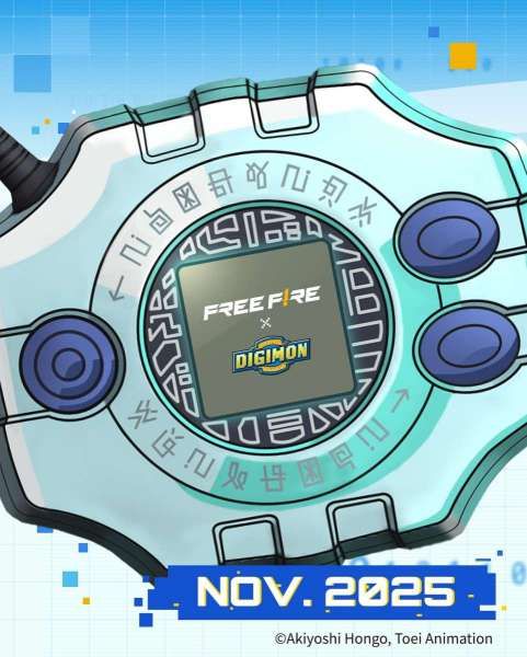 Kolaborasi Free Fire X Digimon Adventure
