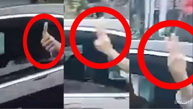 Viral Pose 2 Jari dari Mobil Kepresidenan, Pengamat: Jokowi Sering Pakai 1,2,3 Jari 