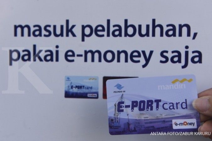 Masuk Pelabuhan Tanjung Perak bisa pakai e-money
