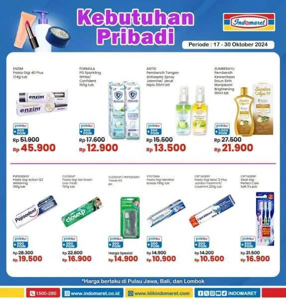 Promo Indomaret Super Hemat Periode 17-30 Oktober 2024