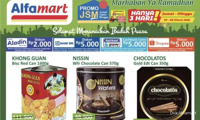 Katalog Promo JSM Alfamart Periode 7-9 Maret 2025, Khong Guan Harga Spesial!