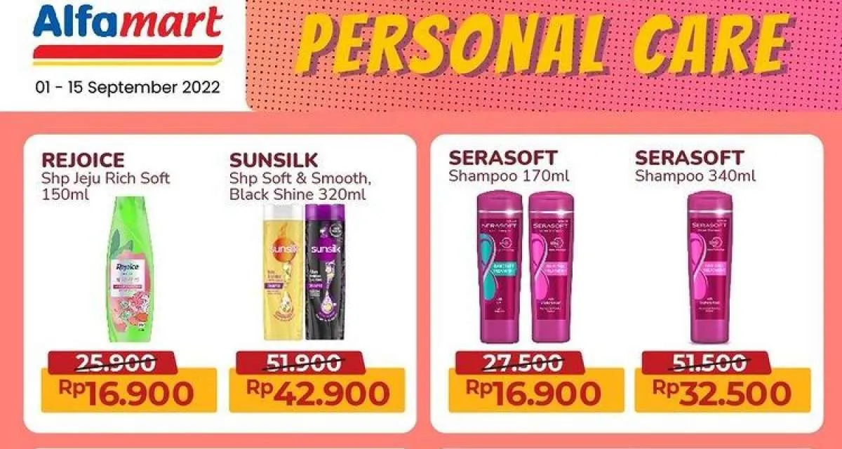 Promo Alfamart hingga Kamis 15 September 2022, Hari Terakhir Promo Menarik