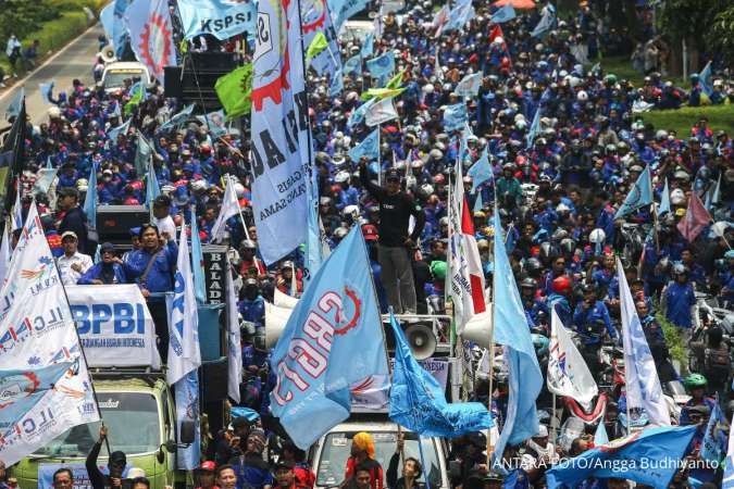 Buruh Kembali Demo ke DPR, Ini 11 Tuntutan KBPBI soal RUU Ketenagakerjaan