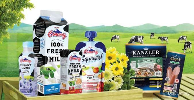 Penjualan dan Laba Cisarua Mountain Dairy (CMRY) Kompak Naik di Semester I-2023