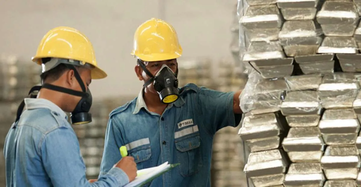 PT Timah (TINS) Catatkan Produksi Bijih Timah 15.189 Ton per September 2024