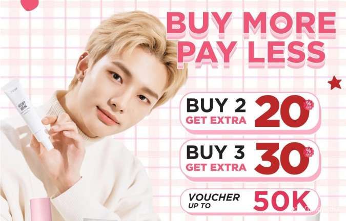 Promo Nacific Buy More Pay Less 13-19 Maret 2023, Aneka Skincare Korea Diskon s/d 57%