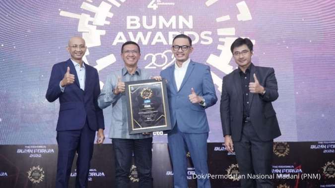 PNM Raih 2 Penghargaan The Iconomics 4th BUMN Award 2022 atas Brand Equity Perusahaan