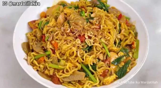 Resep Indomie Nyemek yang Gurih dan Medok, Bahan Ekonomis Rasanya Juara