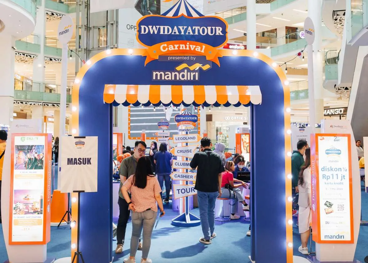 Gandeng Bank Mandiri, Dwidayatour Gelar Pameran Wisata, Bertabur Diskon Pesawat 