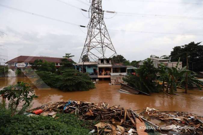 Kerugian dunia usaha akibat banjir 2020 capai Rp 1 triliun