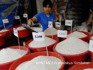 Selama Februari, harga beras mulai turun