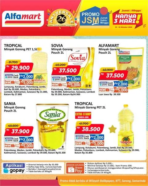 Promo JSM Alfamart Periode 10-12 Oktober 2025