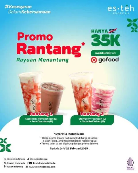 Promo Esteh Indonesia Rantang