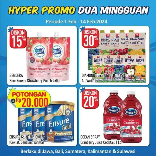 Promo Hypermart Dua Mingguan Periode 1-14 Februari 2024