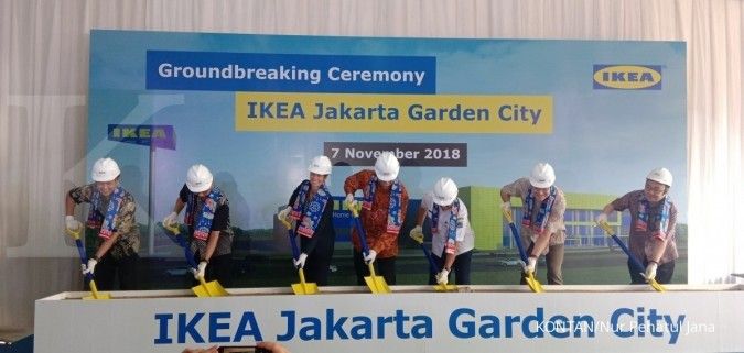 Hero Supermarket began the groundbreaking of the IKEA project in Jakarta Garden City