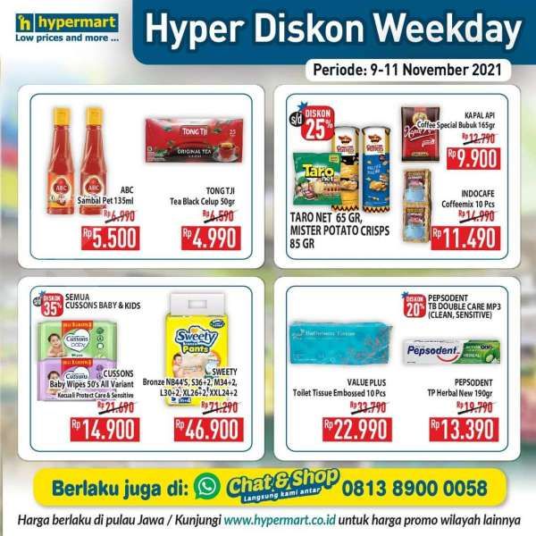 Promo Hypermart 9-11 November 2021