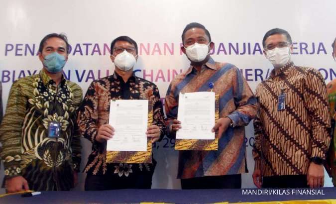 Bank Mandiri Siapkan Pembiayaan Bagi Adhi Persada Beton dan Supplier/Sub Kontraktor