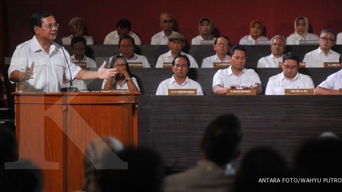Prabowo jawab calon Ibu Negara di Twitter