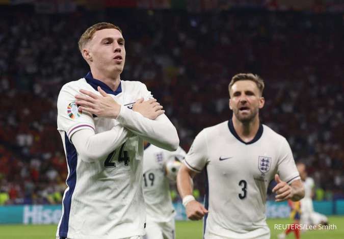 Inggris Membalas di Menit 73, Hasil Sementara Final Euro 2024 Spanyol vs Inggris 1-1 