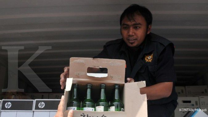 Impor minuman beralkohol diusulkan 425.000 karton