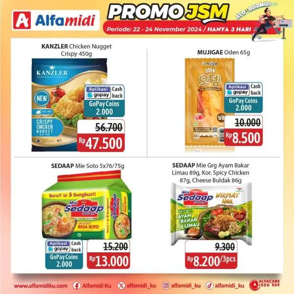 Promo JSM Alfamidi Periode 22-24 November 2024
