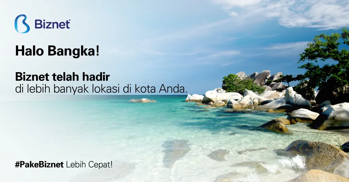 Biznet Bangun Infrastruktur Internet Masa Depan di Pulau Bangka