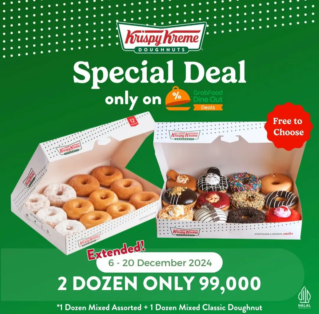 Krispy Kreme GrabFood Dine Out Deals