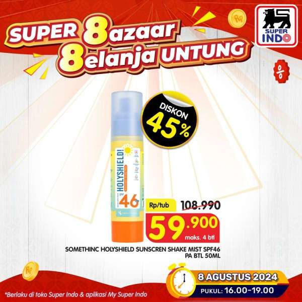 Promo 8.8 Superindo 8 Agustus 2024