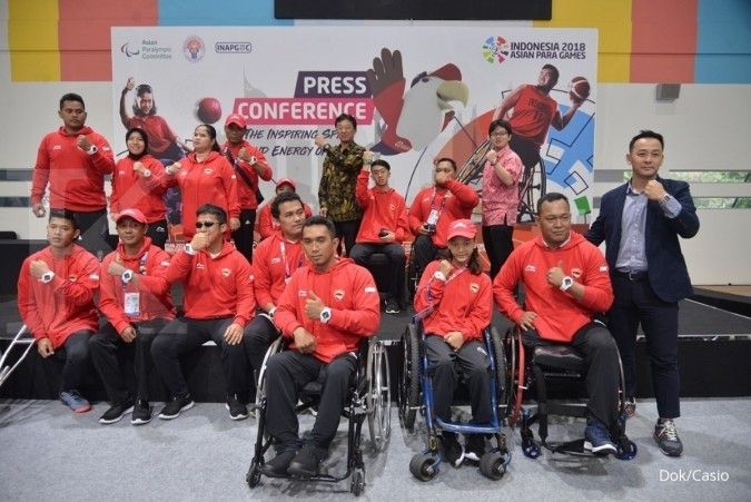 G-Shock apresiasi prestasi atlet para games Indonesia