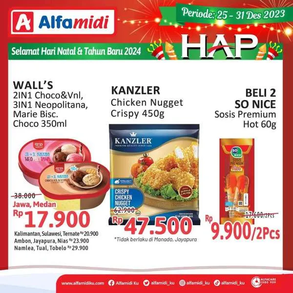 Promo Alfamidi Hemat Satu Pekan Periode 25-31 Desember 2023