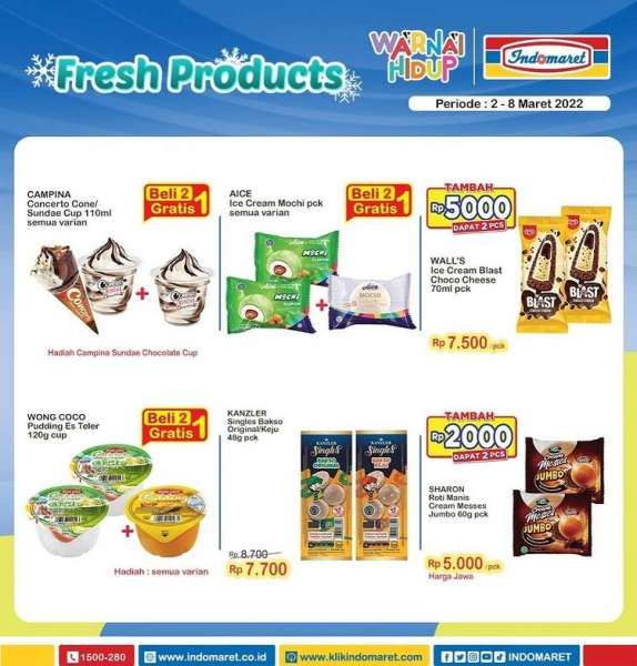 Promo Indomaret Super Hemat Mingguan Terbaru di 2-8 Maret 2022