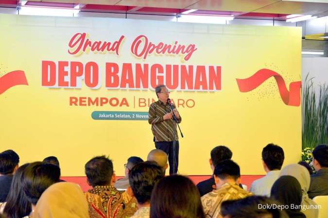 Pembukaan Gerai Depo Bangunan Rempoa