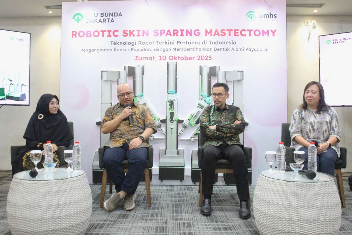 RSU Bunda Hadirkan Inovasi Robotik untuk Pengangkatan Kanker dengan Pertahankan Bentuk Alami Payudar