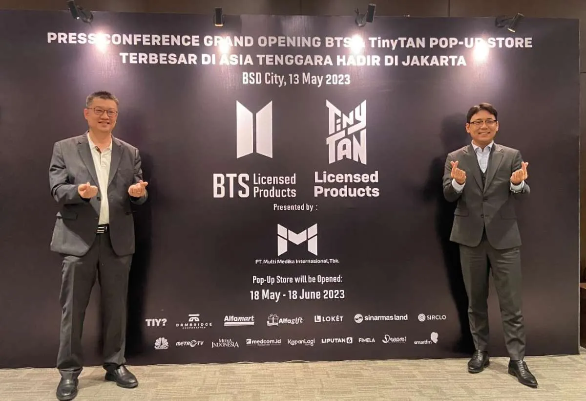 PT Multi Medika Internasional, Tbk Hadirkan KPOP Pop Up Store BTS & Tinytan di BSD